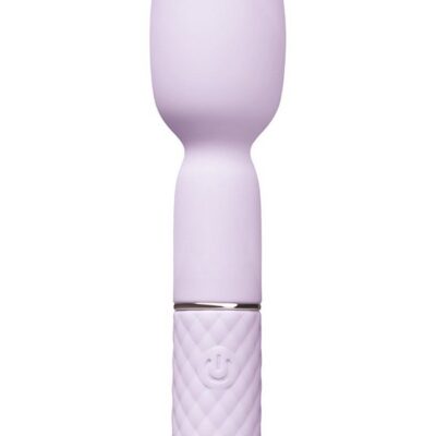 Purple Bendable Wand Vibrator Diamond Tease Wand by VibeFantasy