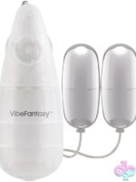 dual bullet vibrator remote VibeFantasy Double Silver Bullet with Remote Control