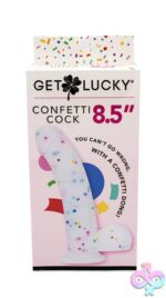 8.5" Confetti Cock