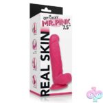Real Skin Mr. Pink 7.5" Dual Layer Dildo