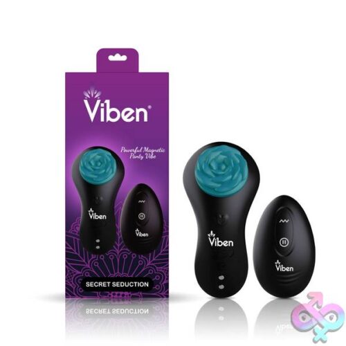 Secret Seduction Remote Panty Vibe - Black/Ocean - Image 6
