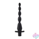 Vibrating Butt Beads - Black