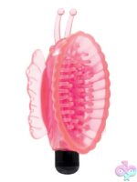 Vibrating Butterfly Pussy Pump with Quick Release – Pink - Image 3