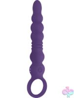 Thrusting Anal Wand purple Vibrating ButtFuc by Nasstoys