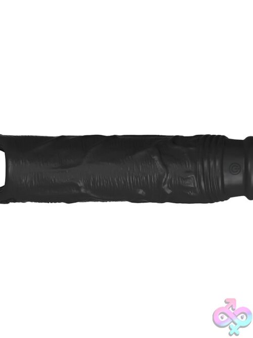 Vibrating Silicone Penis Sleeve With Remote – Black - Image 3