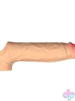Vibrating Silicone Penis Extension Sheath – Pine - Image 2