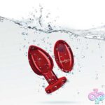 Vibrating Red Metal Remote Plug - Lg - Image 6