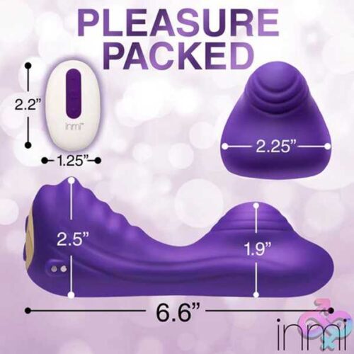 Vibrating Silicone Grinder - Purple - Image 5