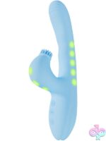 Vive Andria G-Spot Vibrating And Tap Clit Stimulator Blue - Image 3
