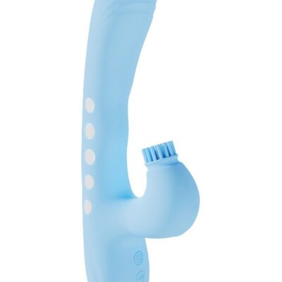 g-spot tapping vibrator Vive Andria G-Spot Vibrating And Tap Clit Stimulator Blue by Shots