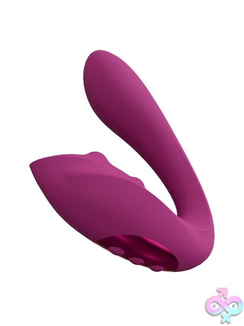 Vive Yuki Dual G-Spot Vibrator With Beads Pink - Image 2