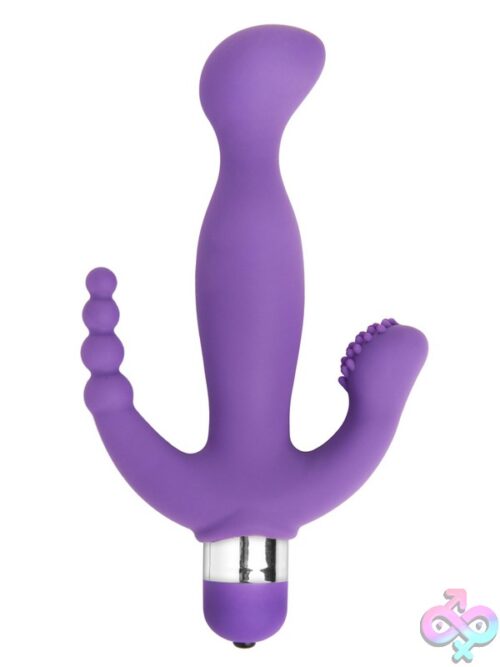 Vogue Amethyst Triple Stimulation Vibe - Image 2