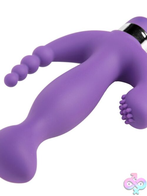 Vogue Amethyst Triple Stimulation Vibe - Image 3