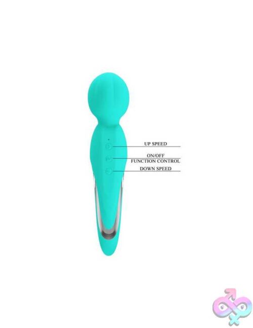Walter Super Soft Silicone Wand - Seafoam - Image 2