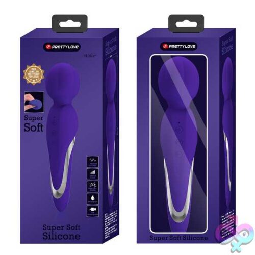 Walter Super Soft Silicone Wand - Violet - Image 2