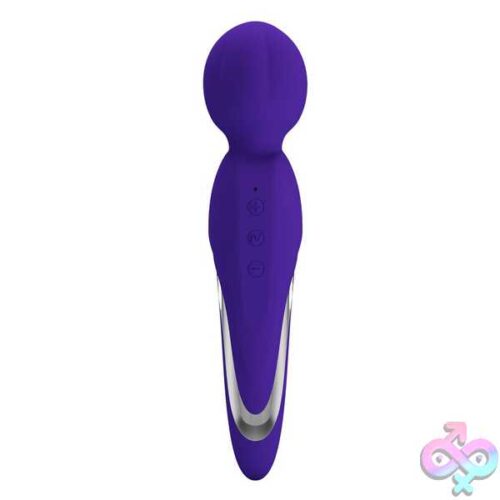 Walter Super Soft Silicone Wand - Violet - Image 5