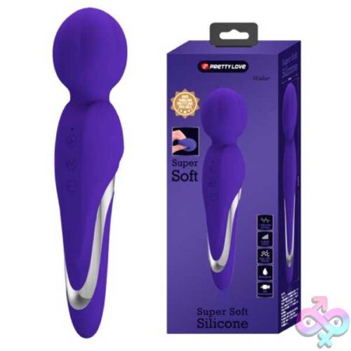 Walter Super Soft Silicone Wand - Violet - Image 6