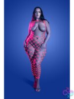 Want It All Reversible Rhinestone Bodystocking & Pasties - Image 2