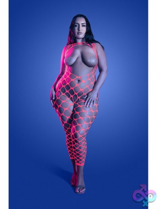 Want It All Reversible Rhinestone Bodystocking &Amp; Pasties - Image 2