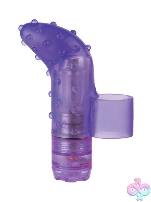 Waterproof Finger Vibrator In Purple - Image 2