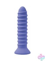 Wet Dreams Screwjob Lavender Silicone Vibrator – Blue - Image 2