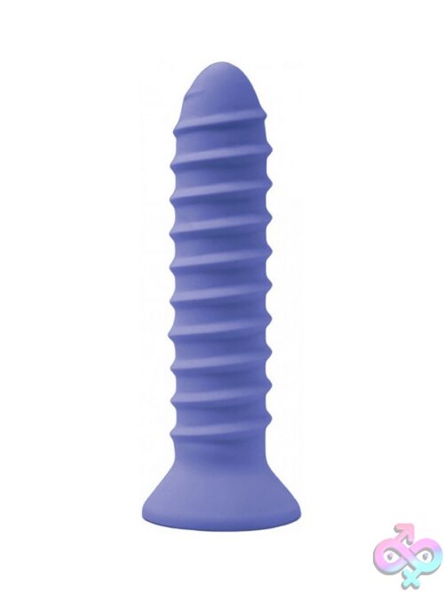 Wet Dreams Screwjob Lavender Silicone Vibrator – Blue - Image 2