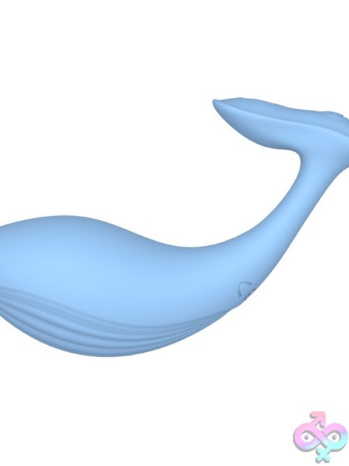 Whale Wave App-Controlled Clitoral &Amp; G-Spot Vibrator In Blue - Image 2