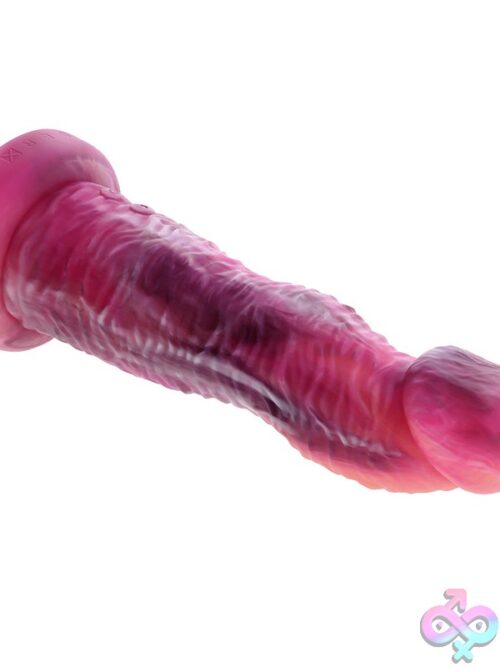 Whimsical Twisted Monster Vibrator In Pink - Image 3