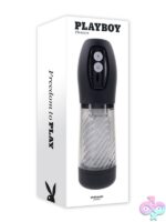 Whirlwind thrusting and spinning automatic stroker in clear ABS and TPE by Playboy Pleasure