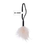 White Wrist Feather Tickler