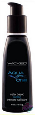 Best cooling lubricant — Wicked Sensual Care Aqua Chill Water-Based Cooling Sensation Lubricant 2oz
