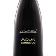 Wicked Sensual Care Sex Toys - Aqua Sensitive Water-Based Lubricant - 4 Oz.