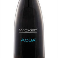 Wicked Sensual Care Sex Toys - Aqua Water-Based Lubricant - 4 Oz.