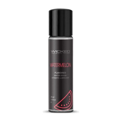 Aqua Watermelon Water Based Lubricant by Wicked Sensual Care pump bottle