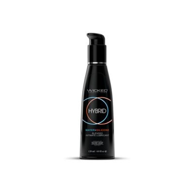 hybrid water silicone lubricant Hybrid Water and Silicone Blended Lubricant by Wicked Sensual Care