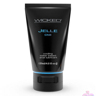Jelle Chill Cooling Anal Gel Lubricant 4 fl oz by Wicked Sensual Care