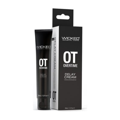 Overtime Delay Cream 1 fl oz by Wicked Sensual Care — topical delay cream tube
