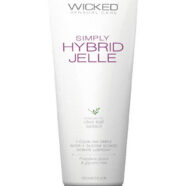 Wicked Sensual Care Sex Toys - Simply Hybrid Jelle Fragrance Free Lube 4oz 120ml