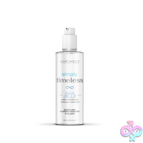 Discreet-Toys-Wicked-Sensual-Care-Simply-Timeless-Aqua-Jelle-Water-Based-4-Oz-Ws-91305 Simply Timeless - Aqua Jelle Water Based 4 Oz - Image 1