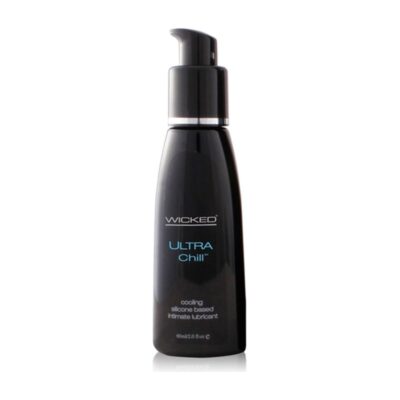 Ultra Chill Lubricant 2 fl oz by Wicked Sensual Care cooling silicone personal lubricant