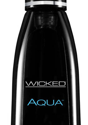Wicked lubricant Aqua fragrance-free water-based personal lubricant 8.5 oz by Wicked Sensual Care