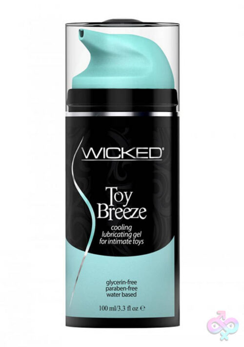 Wicked Sensual Care Sex Toys - Wicked Toy Breeze Cooling Lubricating Gel Water Based for Intimate Toys