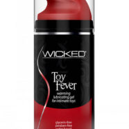 Wicked Sensual Care Sex Toys - Wicked Toy Fever Warming Lubricating Gel Water Based for Intimate Toys 3.3 Ounce