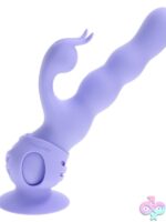 Wiggly Bunny Rabbit Vibrator in Purple by Evolved Novelties - Image 2