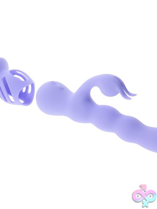 Wiggly Bunny Rabbit Vibrator In Purple By Evolved Novelties - Image 3