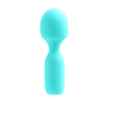 Wini Rechargeable Mini Wand by VeDO in black silicone — compact clitoral vibrator with flexible head