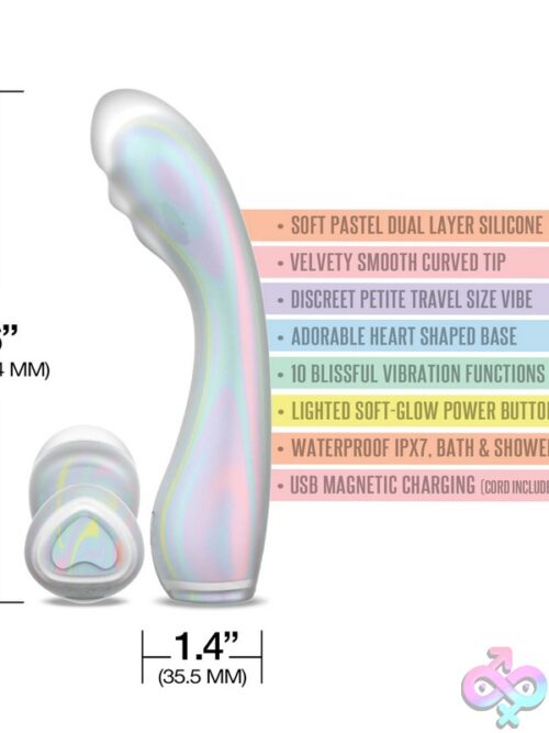 Winx Gee Wizz Silicone Vibrator – Pastel Swirl - Image 2