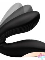 Wonder Vibes 7X Bendable Silicone Vibe – Black - Image 3