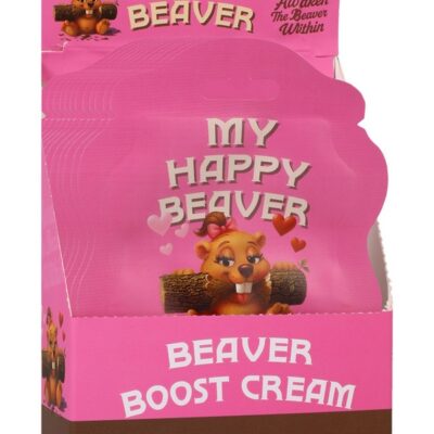 Arousal Cream for Women — Beaver Boost Cream by Doc Johnson 12-pack display