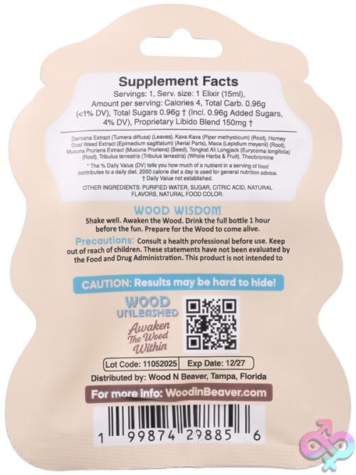 Wood In Beaver Wood Boost Juice For Him 0.5 Oz. 12Pk Display - Image 6